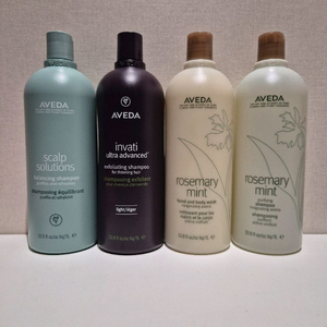 새상품 / 아베다 스칼프 솔루션 샴푸, 로즈메리 민트 샴푸 & 바디워시, 인바티 라이트 샴푸