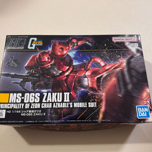 HG 샤아 전용 자쿠 2 미개봉