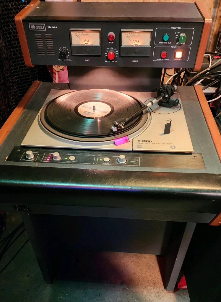 LP 레코드 턴테이블 THORENS TD-624 PROFESSIONAL DRIVE 이미지