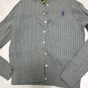 폴로 랄프로렌 케이블 니트 가디건 XL(16)