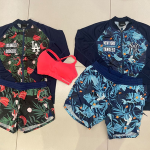 mlb 커플 래쉬가드 일괄