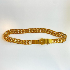 희귀)구찌 골드 체인 벨트