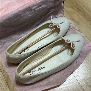 레페토 산드리옹 화이트 36 무광