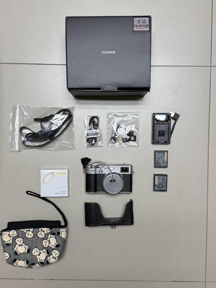 빈티지 카메라 후지필름 X100V 실버 / 풀박스 (A+급, 거의 새것/1500컷) 이미지