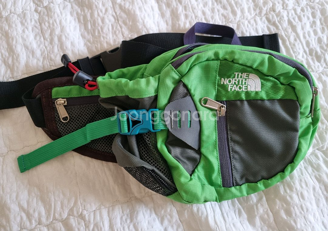 노스페이스 등산 힙색 가방--0