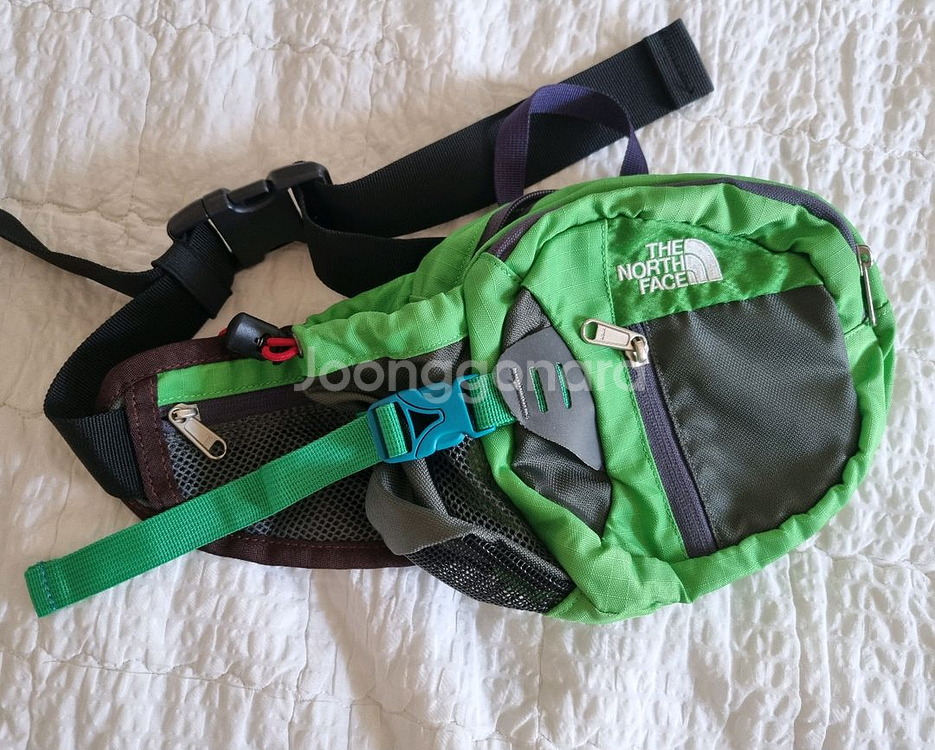 노스페이스 등산 힙색 가방--1