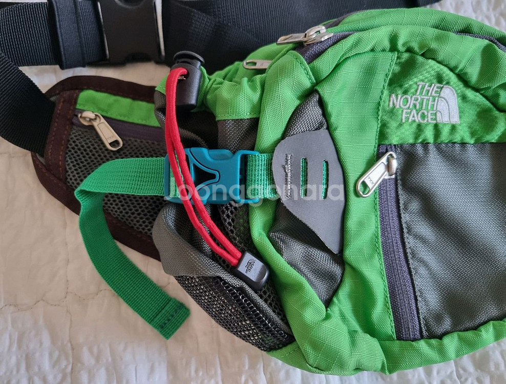 노스페이스 등산 힙색 가방--4