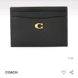 코치 에센셜 카드지갑