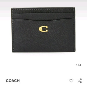 코치 에센셜 카드지갑