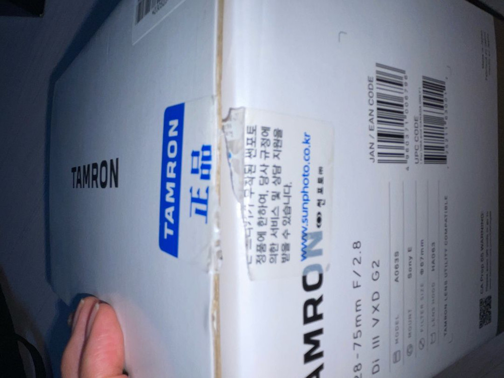 소니 A7M3 (2만컷) + 탐론 28-75 G2 (+테무 카메라 가방)--8