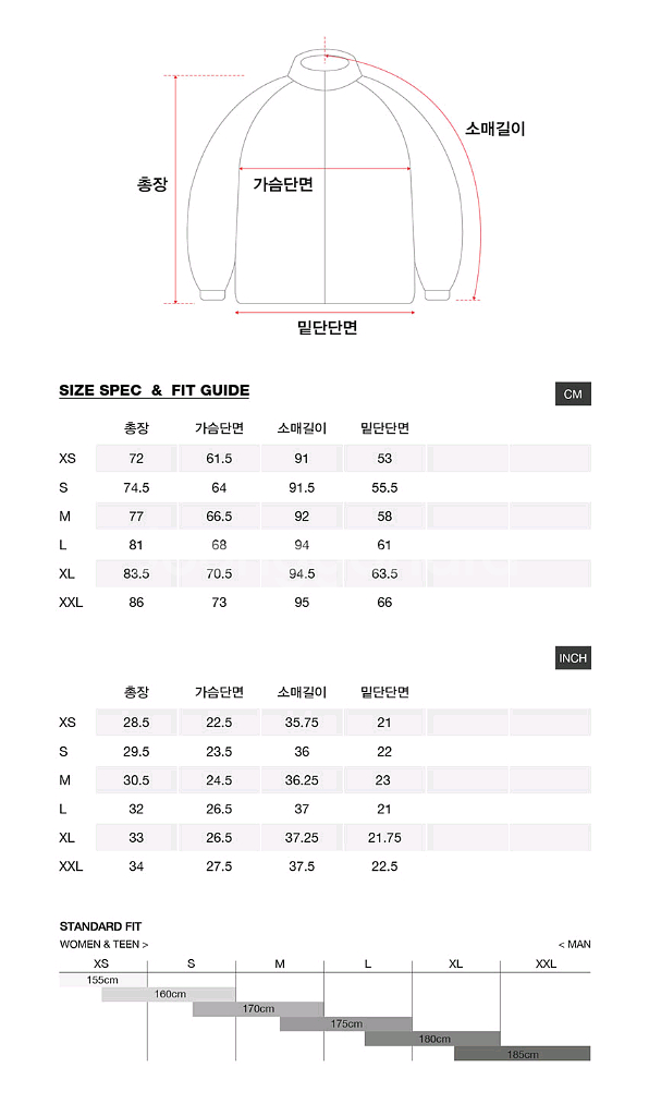 디미토 고어텍스 아노락 자켓(새제품)--4