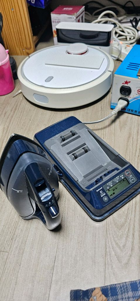 일본 내쇼날 무선 스팀 다리미--1