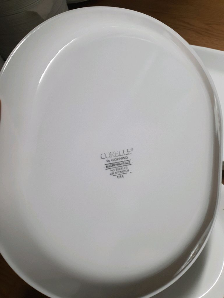 단종 빈티지 코렐 버터플라이 골드 오벌16개 개당값--3