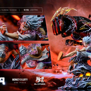 MJ studio 니카 루피 (레드,반투명LED,근육형)