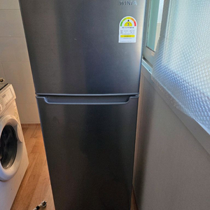 위니아 2도어 일반 냉장고 실버