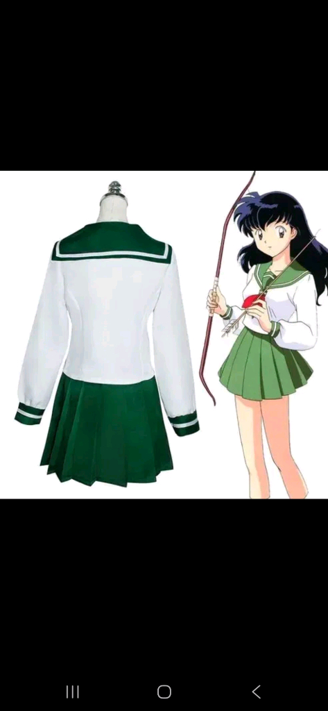 이누야샤 가영&카고메 교복 판매--1