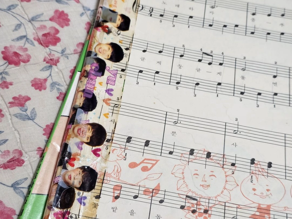 피아노교본 동요집 악보책 도서 3권일괄 + 음악공책 이미지