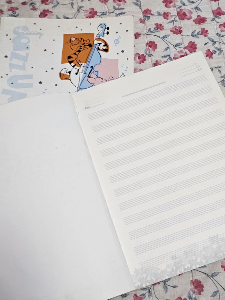 피아노교본 동요집 악보책 도서 3권일괄 + 음악공책--7