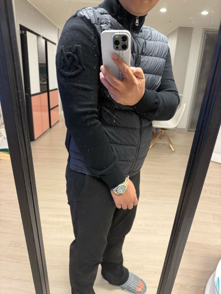 몽클레어 신형 니트패딩 M--7