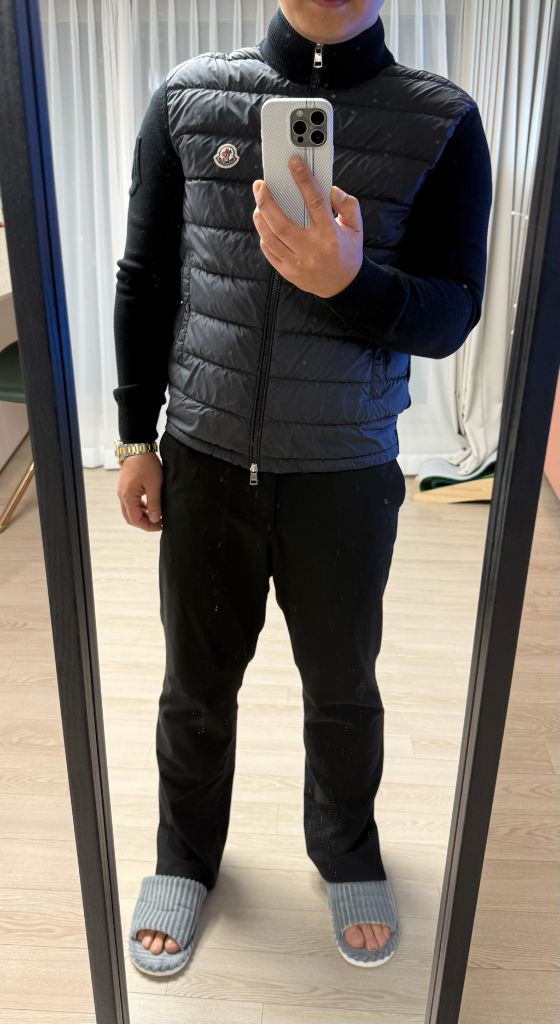 몽클레어 신형 니트패딩 M--9