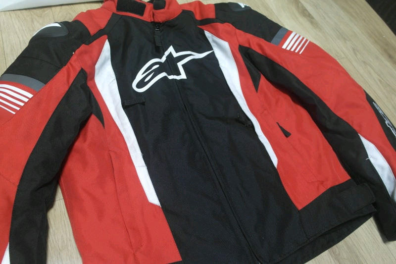 [신형] 알파인 텍스 자켓 L -검빨흰---1