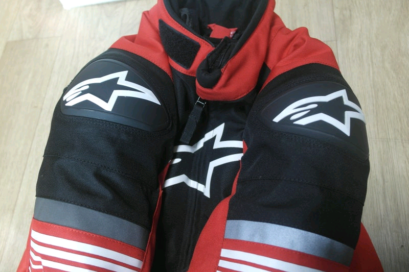 [신형] 알파인 텍스 자켓 L -검빨흰---4