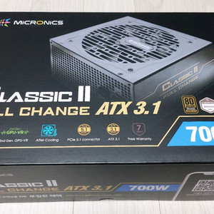 마이크로닉스 700W ATX3.1 파워서플라이 이미지