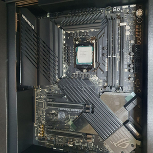 asus z490 apex + 10700k sp107 팝니다. 이미지