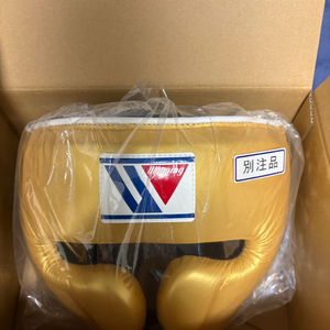 위닝 t자 헤드기어 골드 커스텀 L사이즈