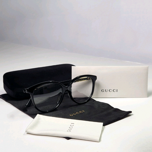 구찌 명품 라운드 뿔테 아시안핏 안경테 [새상품&정품]