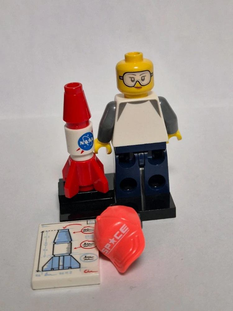레고 스페이스 팬, NASA 걸 미니피겨(71027) 이미지