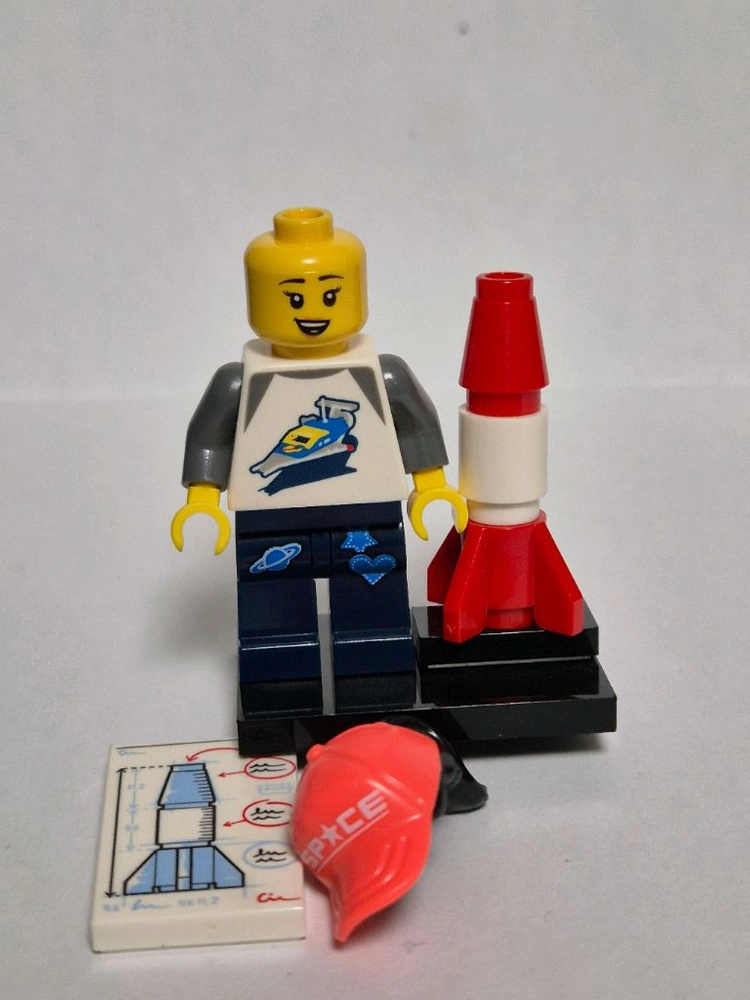 레고 스페이스 팬, NASA 걸 미니피겨(71027) 이미지