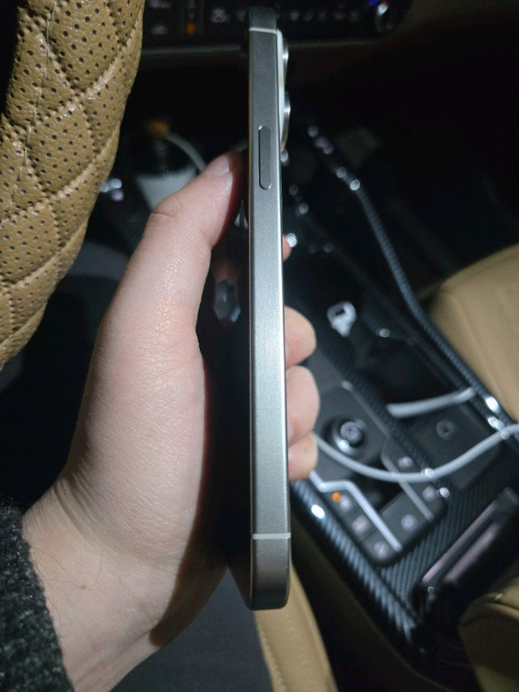 애케플)아이폰15 프로맥스 256GB 화이트. 배터리100퍼--3