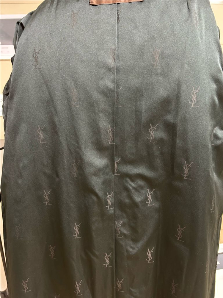 입생로랑(YSL) Fourrures 정품 빈티지 리얼 밍크 롱코트--7