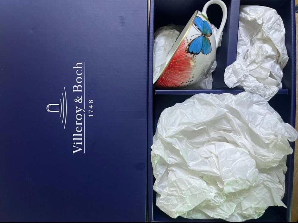 빌레로이앤보흐 아마조니아 앤매버트 티컵 세트--2