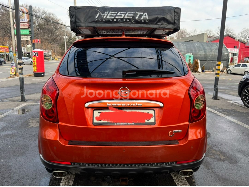 코란도c + 메세타 루프탑텐트--1