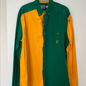 Rough Stock 컬러블럭 빈티지 셔츠