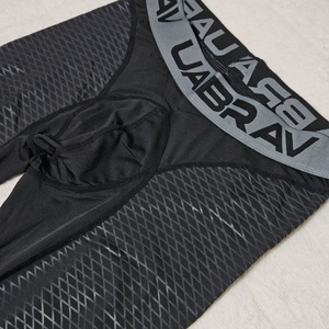 언더아머 스타일 남성 블랙 기능성 레깅스 러닝 헬스 사이클 자전거