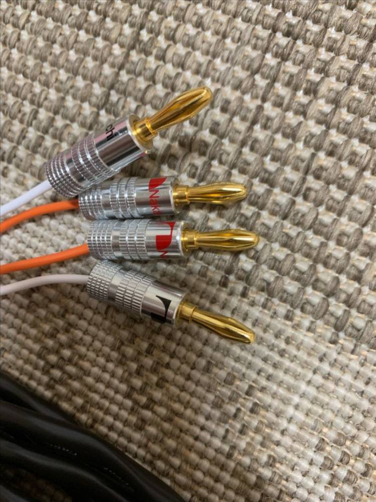 카나레 2S7F 일제 4미터 1조 나카미치 금도금단자 바나나 이미지