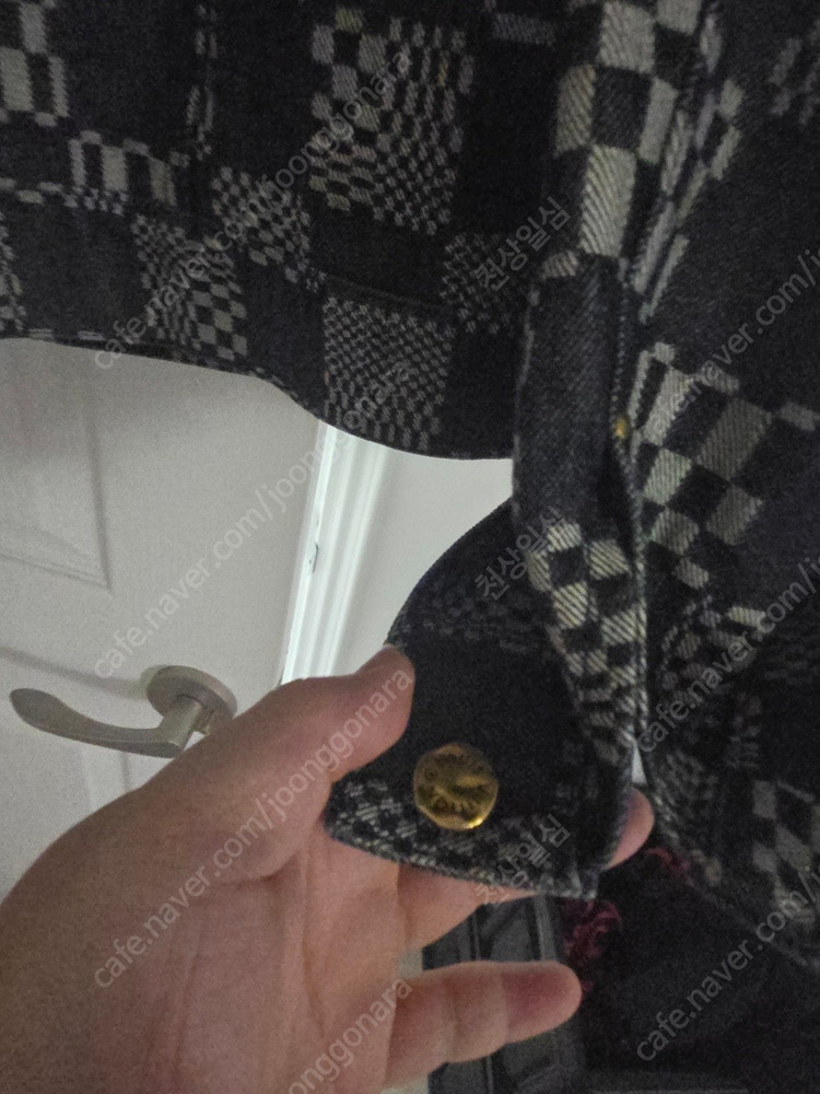 루이비통 디스토티드 데님 세트(바지 + 상의) 3xl(56) 이미지