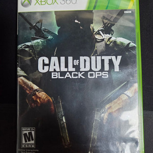 엑스박스 360(Xbox 360) 게임 타이틀 콜 오브 듀티: 블랙 옵스
