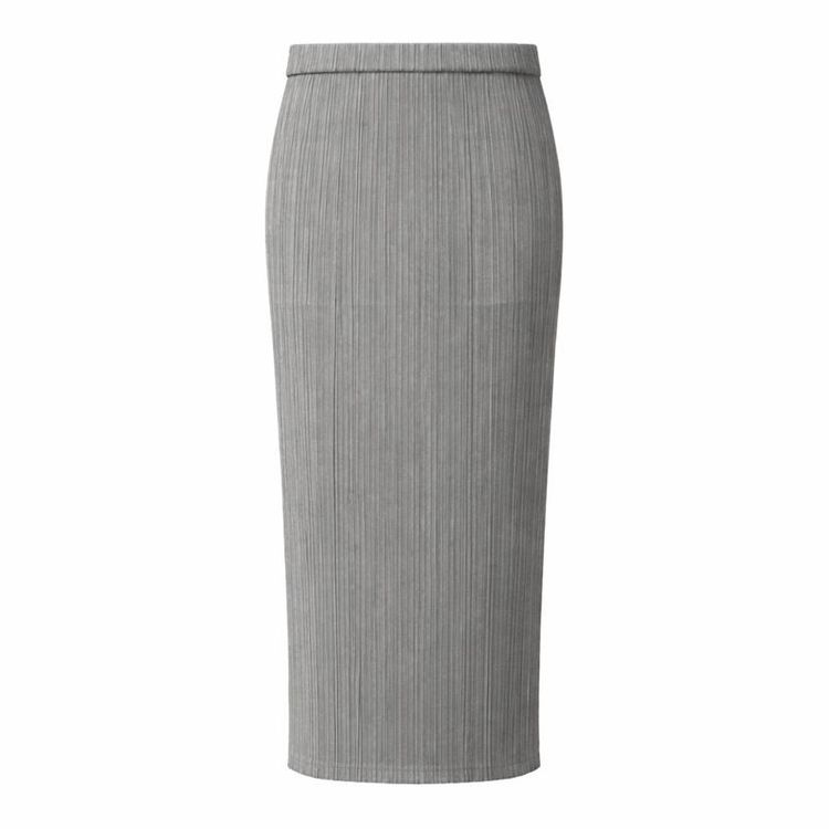 이세이미야케 플리츠플리즈 베이직 스커트 3 사이즈 새상품 그레이--2