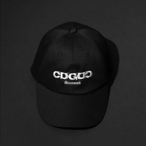 지디X꼼데 CDG x 지드래곤 위버멘쉬 CDGDC 클래식 캡 블랙