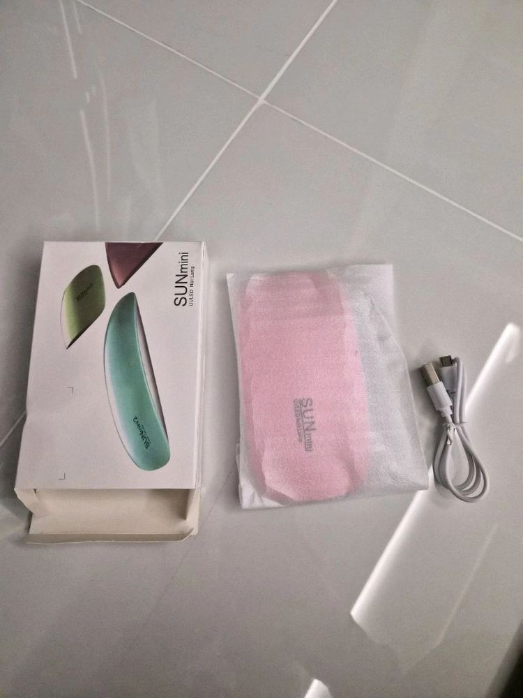 SUNmini UVLED 네일 램프 핑크색(새제품) 이미지