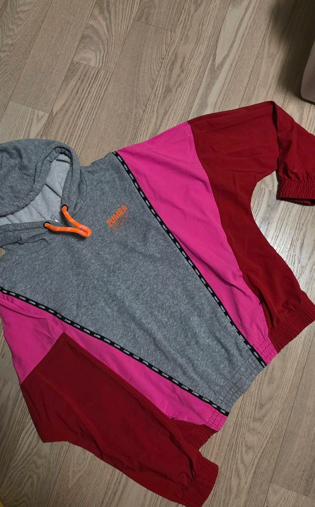 줌바웨어 M사이즈 후드--1