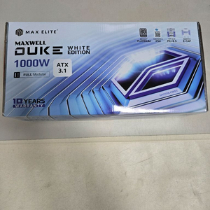 맥스엘리트 듀크 플래티넘 1000w 3.1 팝니다