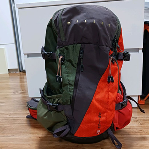 밀레 등산가방 스위치26-레인커버포함