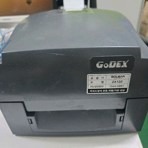 godex 라벨출력기입니다.