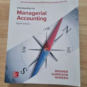 원서 Introduction to Managerial Accounting 8e