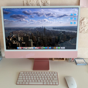 아이맥 m1 8기가 + 매직마우스 + 매직키보드 이미지